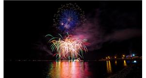 Fuochi d'artificio Lago di Garda